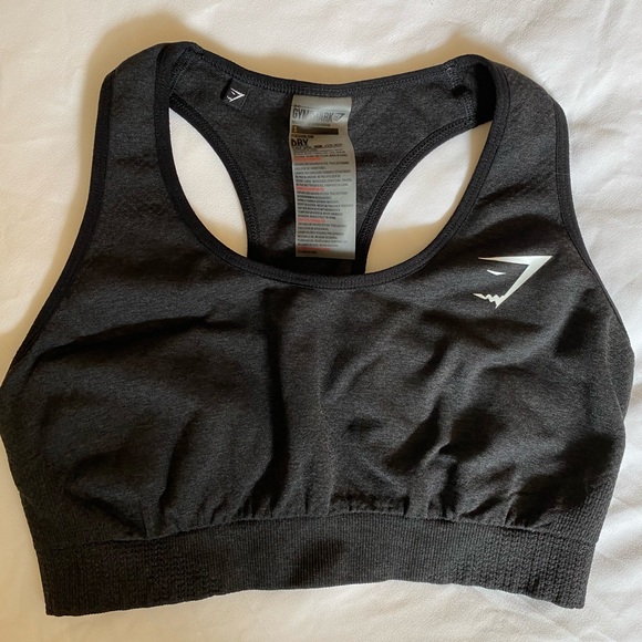 Gymshark Other - Gymshark Vital Seamless Black Sports Bra